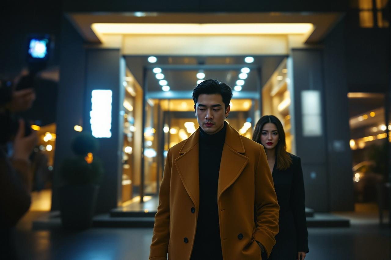 独家:顶流小生深夜密会神秘女子,酒店共度八小时后低调离开